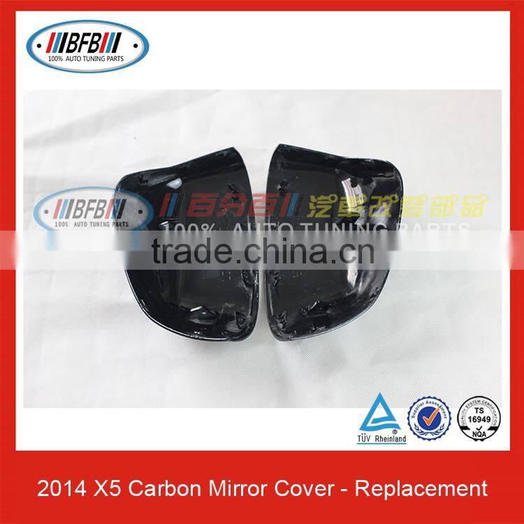 Carbon Fiber Replacement Mirror Cover For BMW X5 F15 X6 F16