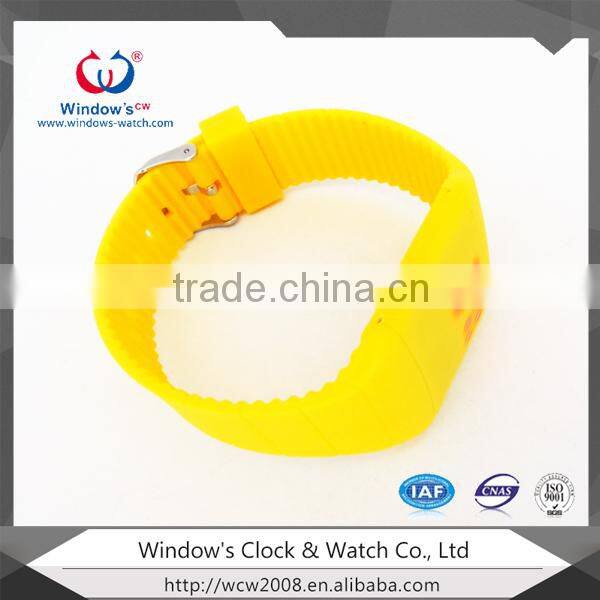 New arrive Colorful Rubber Jelly digital Watches Women ladies Girl Men Reflective Mirror Wrist led Watch