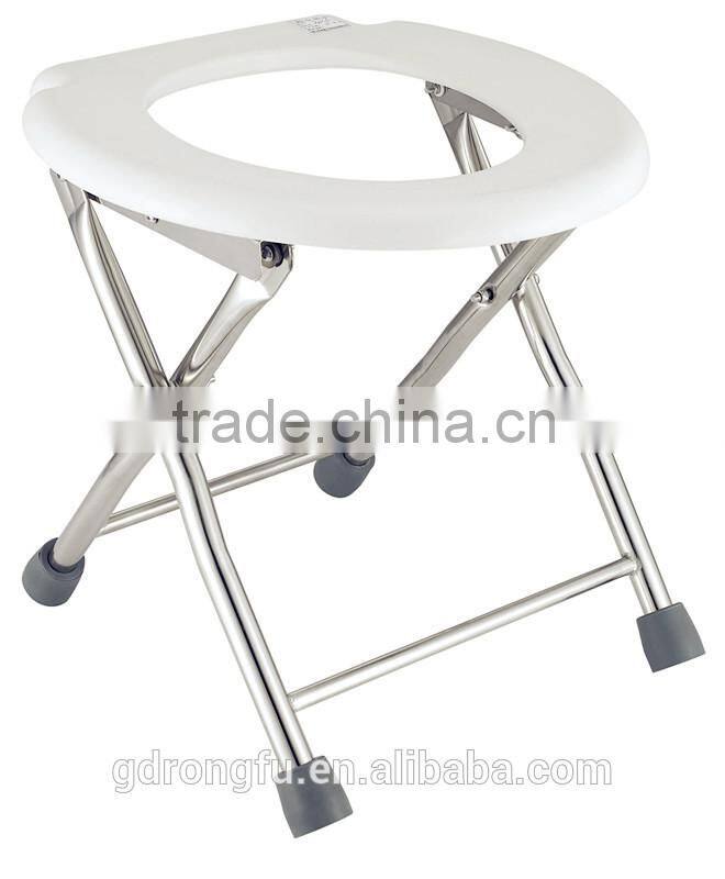 folding portable commode toilet chair