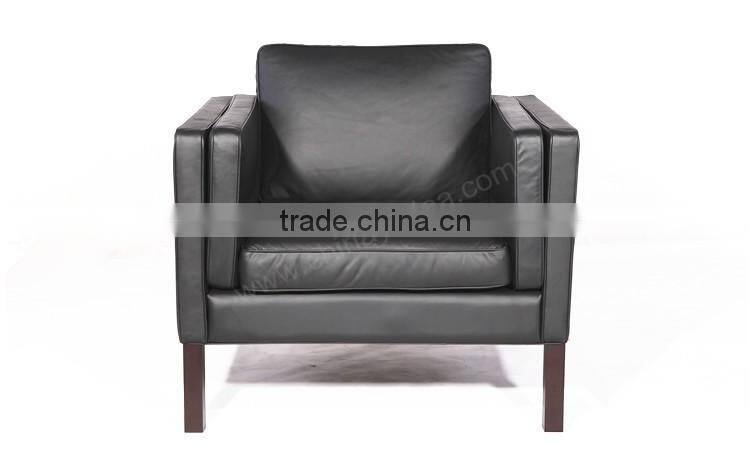 Danish Fredericia furniture Borge Mogensen 2311 armchair wooden legs