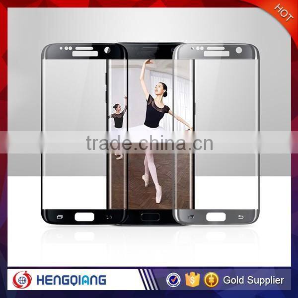 Hot Sale!!!!!! 3D Curved Tempered Glass Screen For Samsung galaxy s6 edge