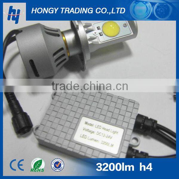 h4 h/l 3200lm led h4 headlamp