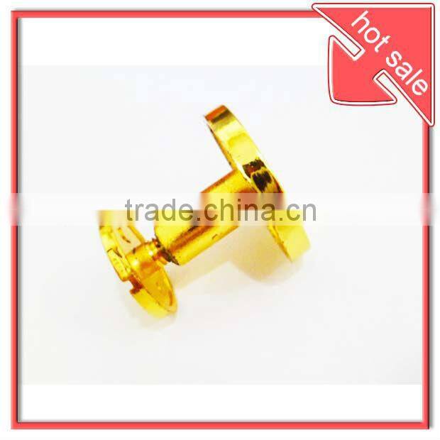 costom handbag decorative screws with logo,chicago screws for leather belt