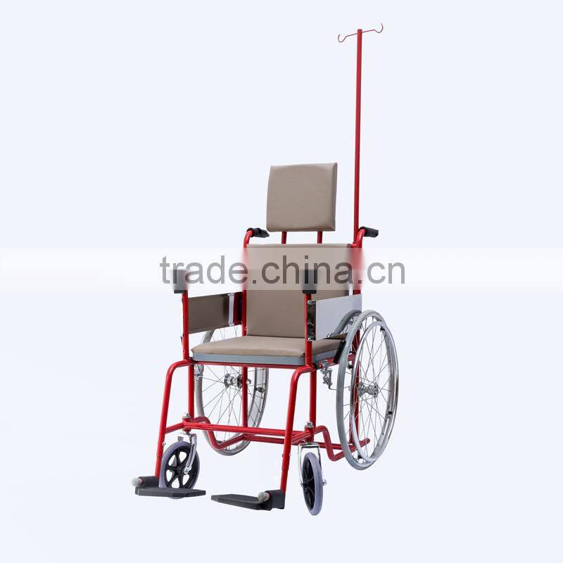 Hot Sale high quality and low price standard steel wheelchair