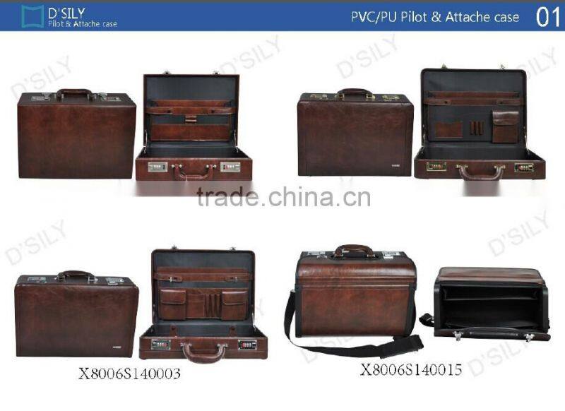 Professional custom briefcase with briefcase locks , business men's office attache case for best selling products 2016 in usa