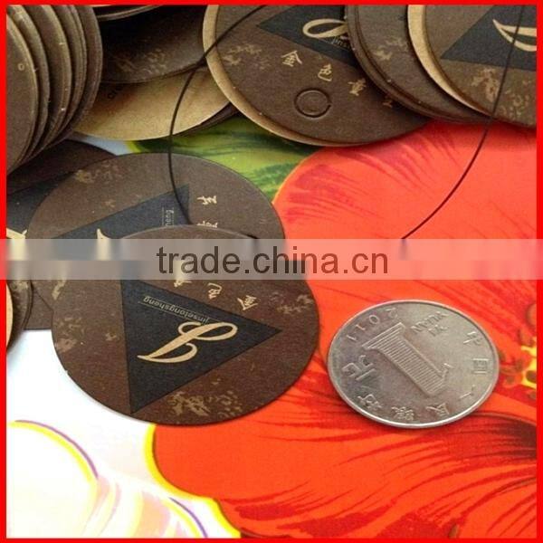 High-end Quality Cardboard Paper Hangtag With Personalized Printed