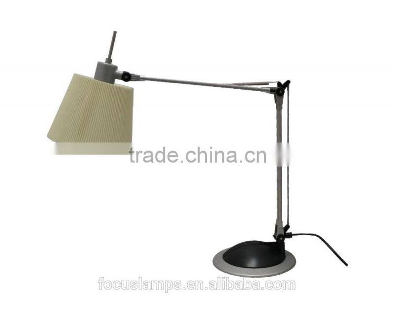 Elegant fabric table lamp good choice in indoor lighting