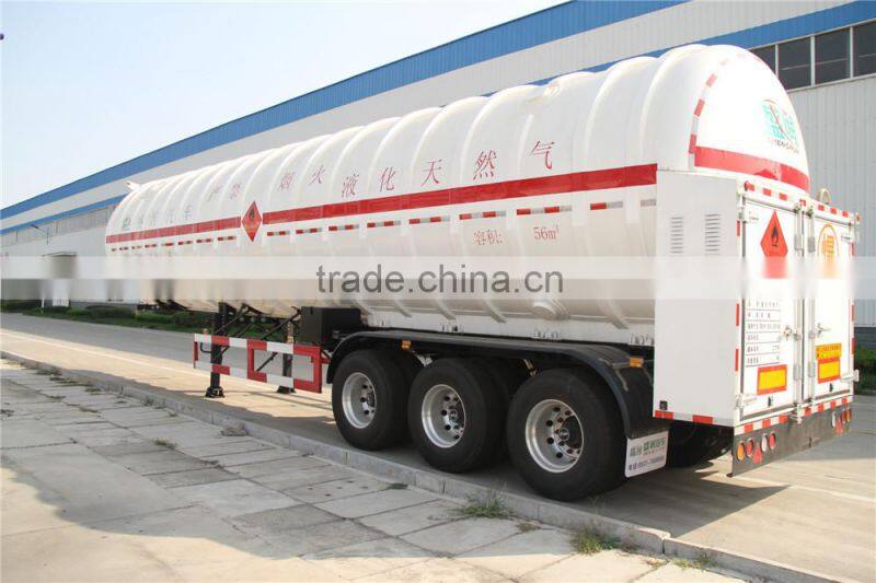 China Hot Sale Lpg Transport Tanker Truck Semi Trailer/gas Tank Trailer(propane)