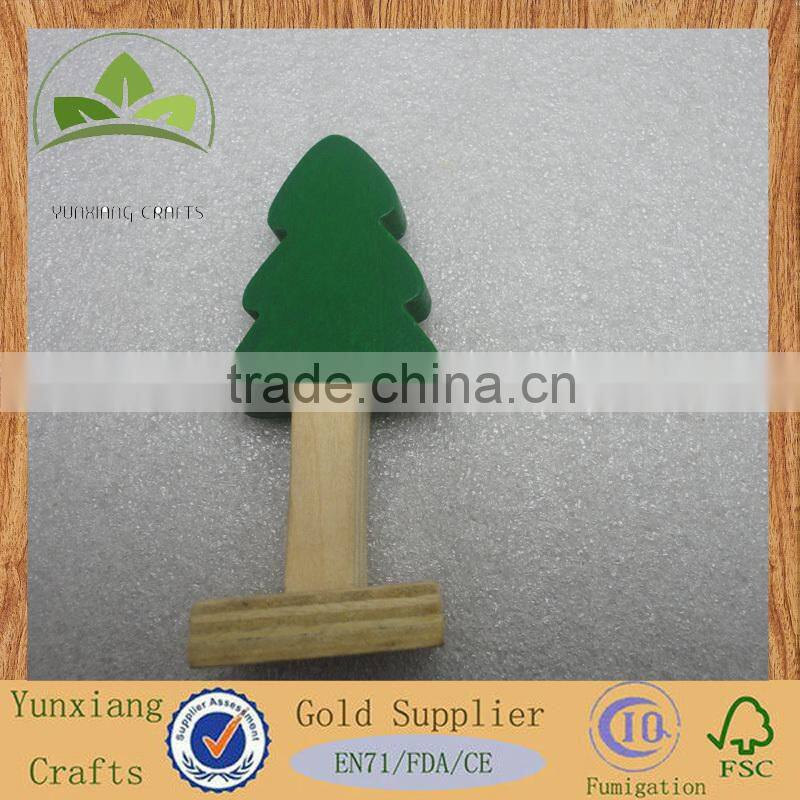 Wooden shape stamp handle hot sale of 2015