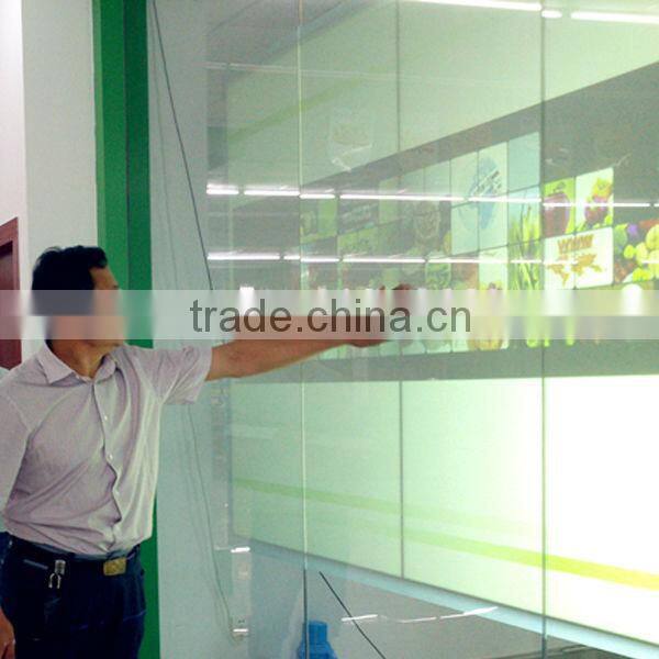 Chariot transparent/gray holographic film roll /Rear Projection screen film