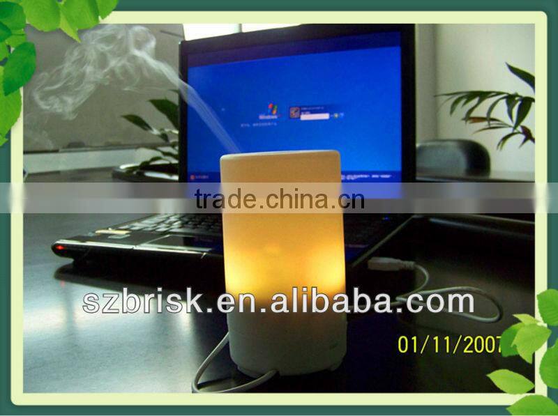 USB Air Humidifier Purifier Aroma Diffuser Vaporizer Freshener LED Light