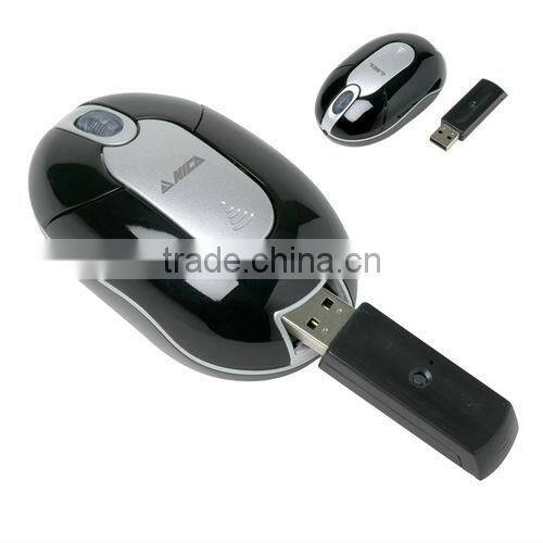 Mini Optical Mouse with Retractable Cord