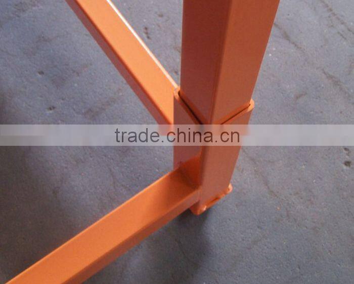 Industrial warehouse tyre storage stacking rack