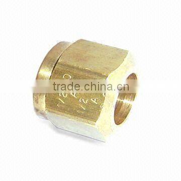 Chrome plated brass nut coupling