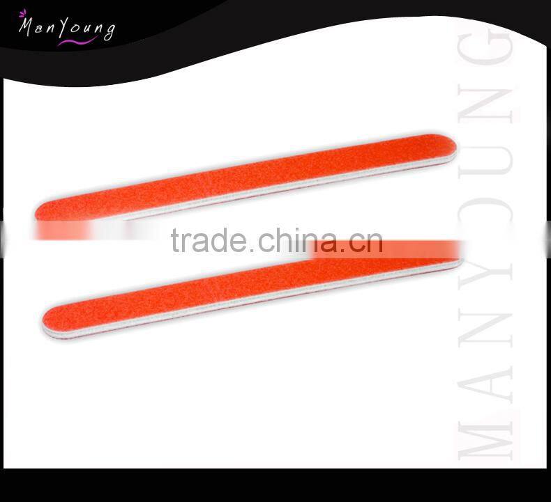 Custom color Double side nail file 100/180 grit
