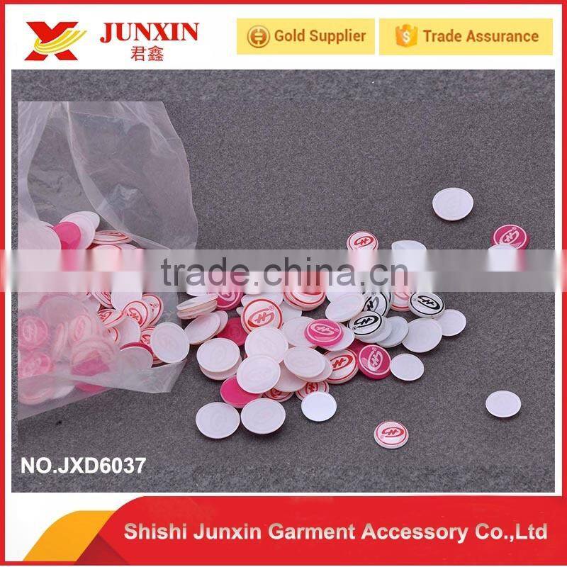 China factory EVA garden shoes button label