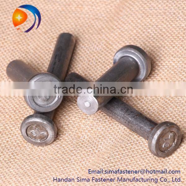 Welding stud with ceramic ferrule connector bolt / shear stud / cheese head studs for arc stud welding