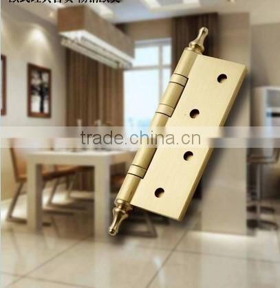 Iron Crown Head Hinge Stainless Steel Interior 4" door hinges