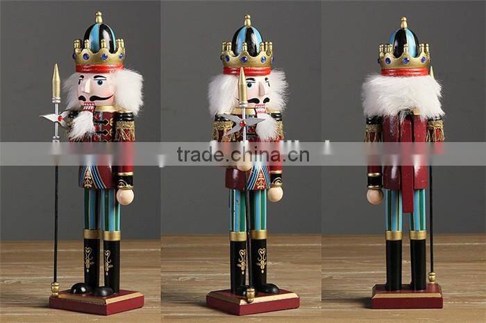 Wholesale wooden christmas nutcracker