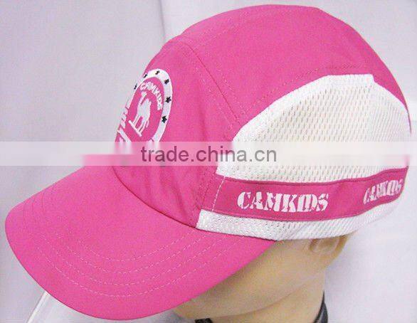 flat embroidery sport cap mesh baseball cap cycling hat