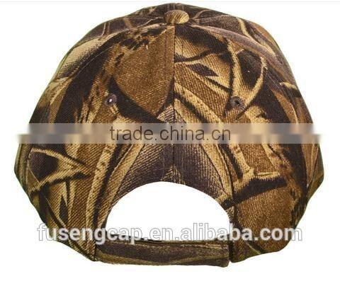 Hot popular hunter baseball caps/character camo printed baseball caps