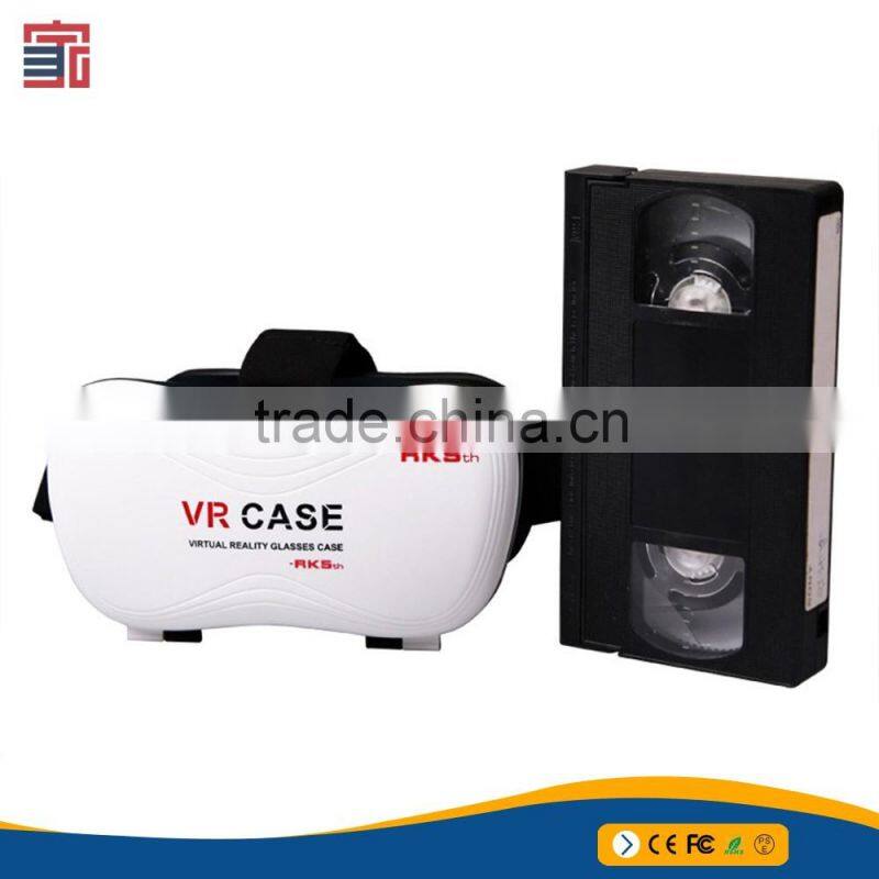 The best quality for custom google cardboard VR box 3d glasses