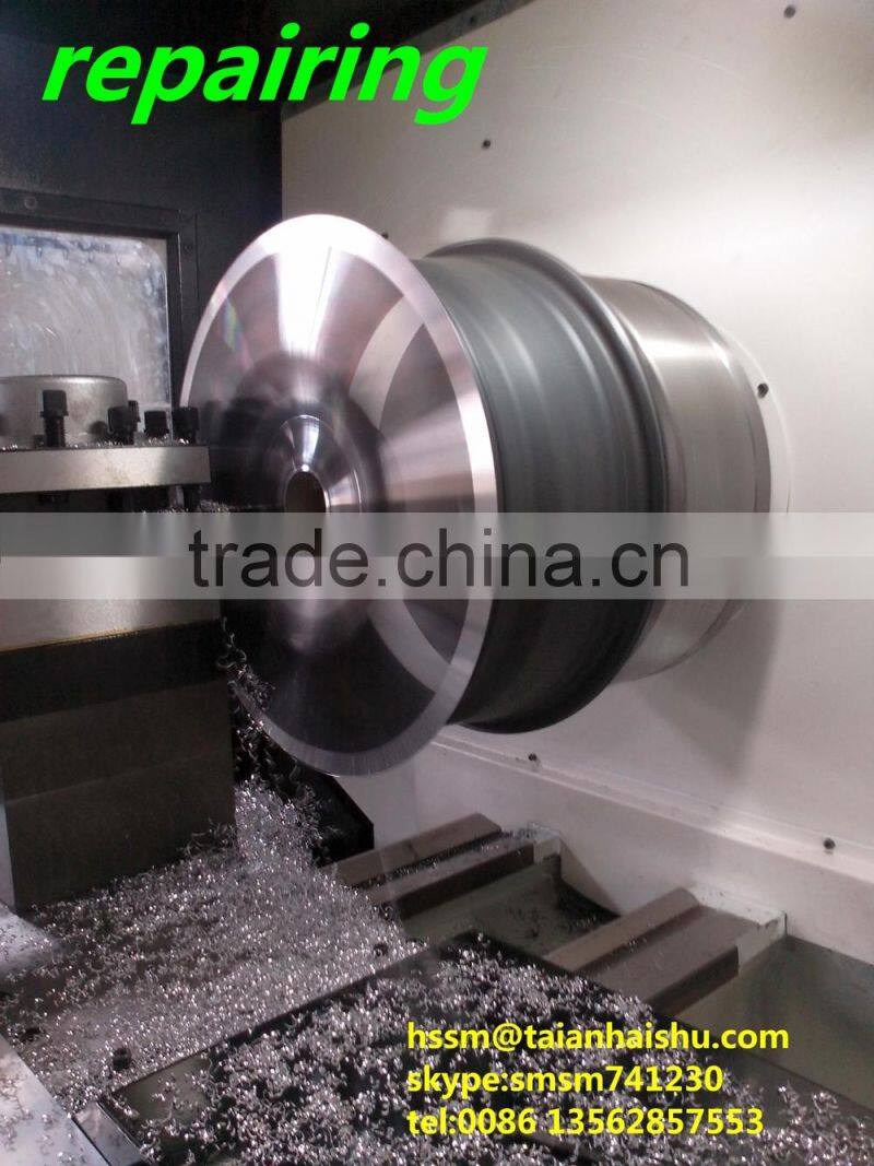 cnc machine for alloy wheels CK6190W rim repair machine