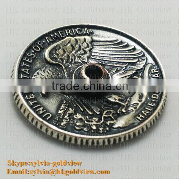 vacuum plating metal wine bottle pendant, metal wine scutcheon,metal scutcheon for handbag