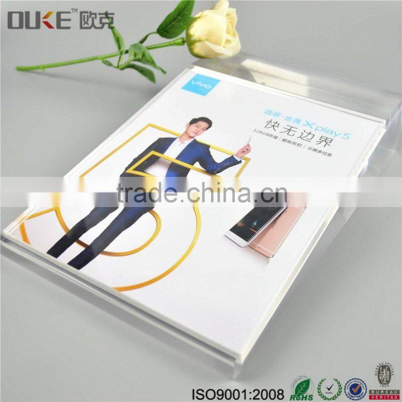 wholesale custom-made new design acrylic photo block