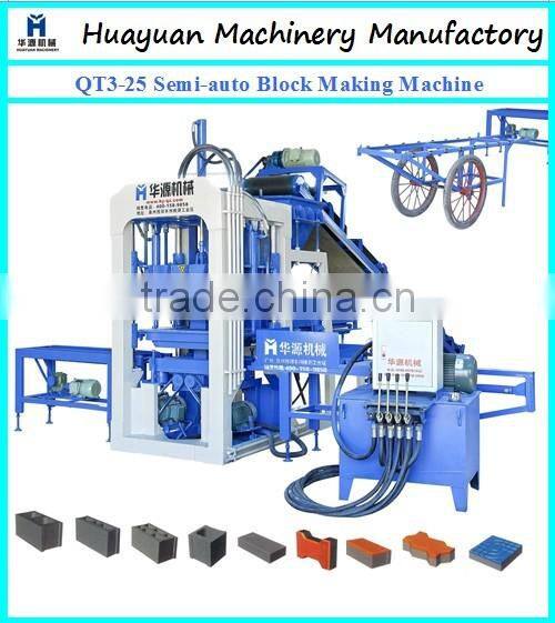 Lowest cost fly ash brick making machine in india price HY300T hydraulic press machine price to product curbstone and pavers