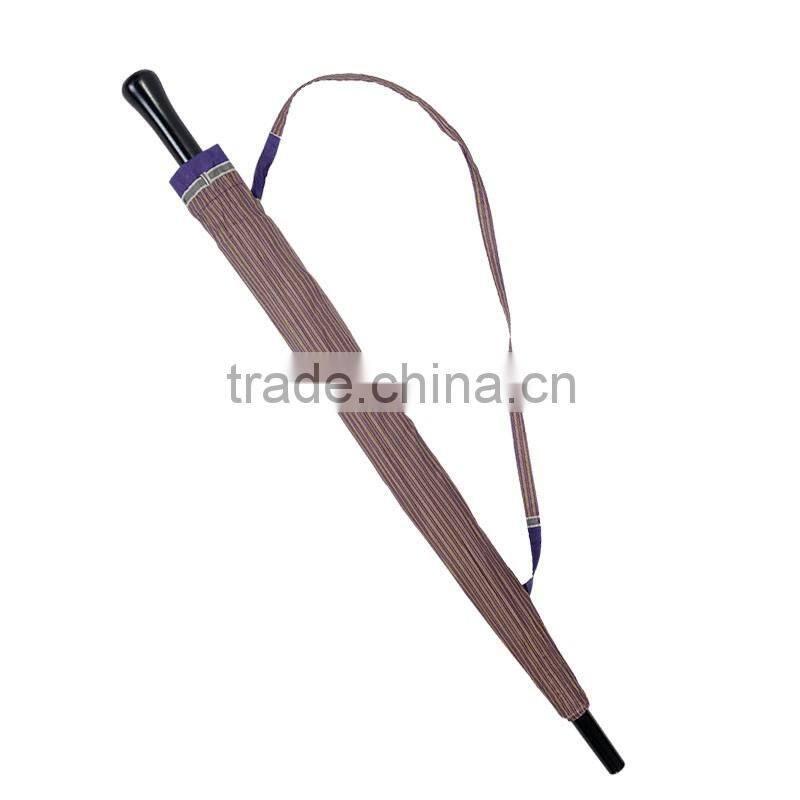 30"x16k 16 ribs big golf umbrella with pouch