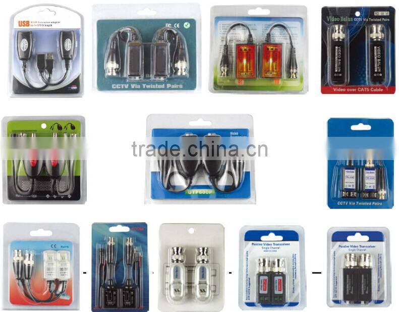 Mini Size Active UTP Video Balun DC12V