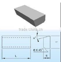 Best01 cemented carbide brazed insert