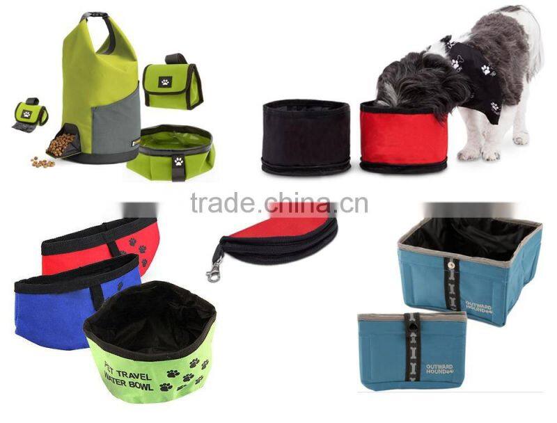 Folding Dog Food Bowls Portable Pet Travel Bowls Wholesale