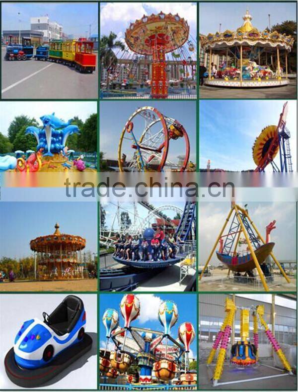 Animal track train amusement park ocean track train rides