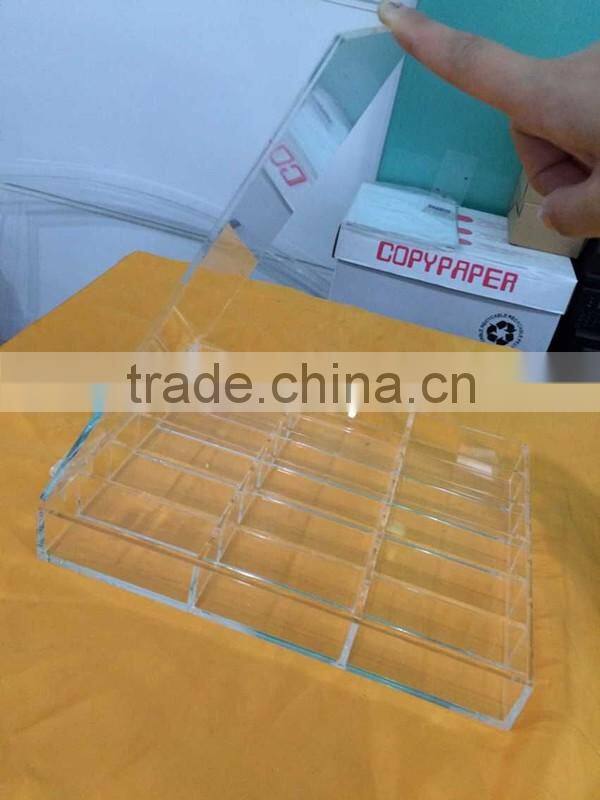custom clear acrylic nail polish package box