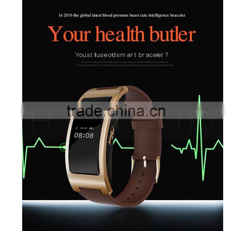 medical care smart bracelet CK11 heart rate blood pressure monitor fitness tracker smart wristband Bluetooth 4.0 Pedometer