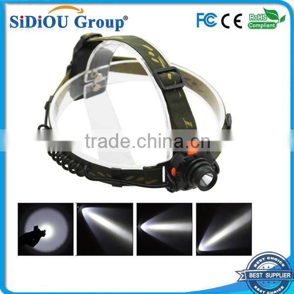 100M Distance Head Lamp 3* AAA Battery 900 Lumens LED Lamp IR Sensor Headlight Headlamp Lantern Flashlight Outdoor Camping