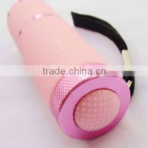 mini led light torch 9 led plastic torch