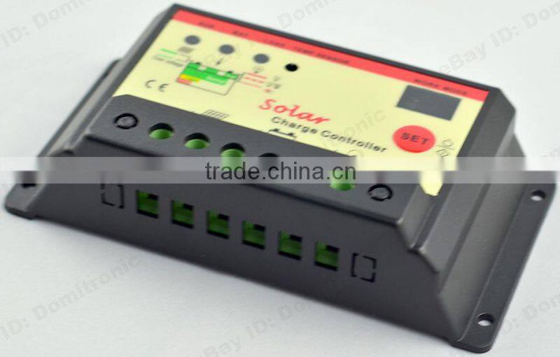 wind generator battery solar street light charge controller 12V/24VDC Light&Timer Charger 10A