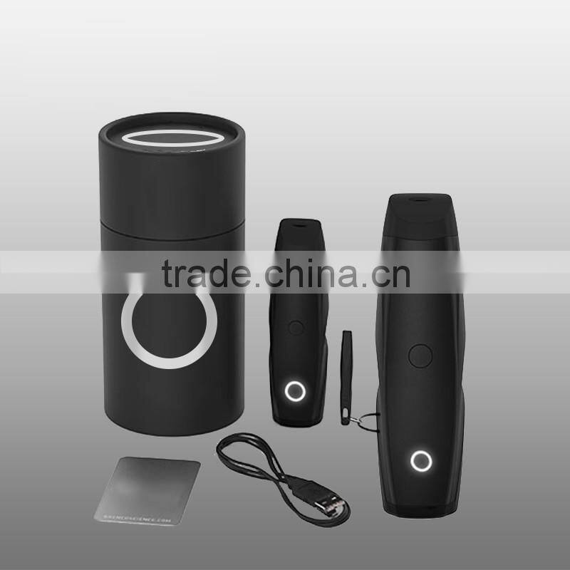 2016 newest portable dry herb vaporizer ceramic coil herbal vaporizer