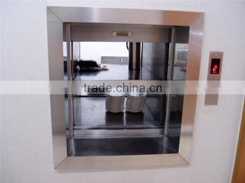 Mini home used food elevator dumbwaiter lift
