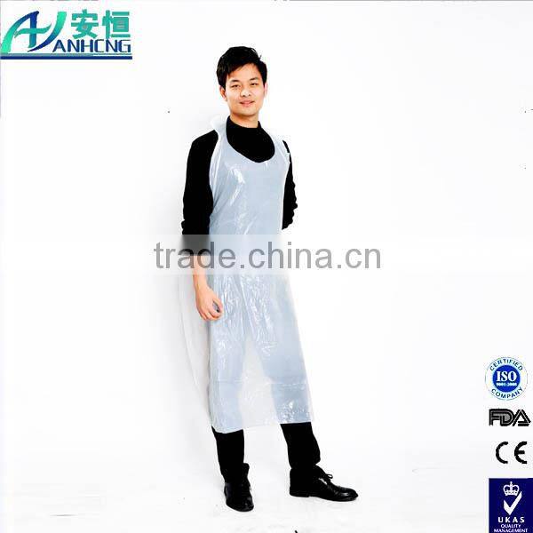 cheap price household use disposable kitchen plastic aprons