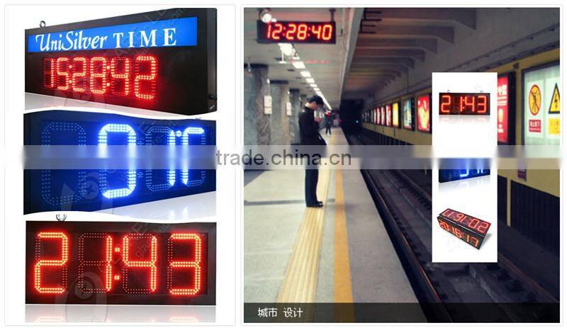 high quality digital calendar clock and temperature desktop