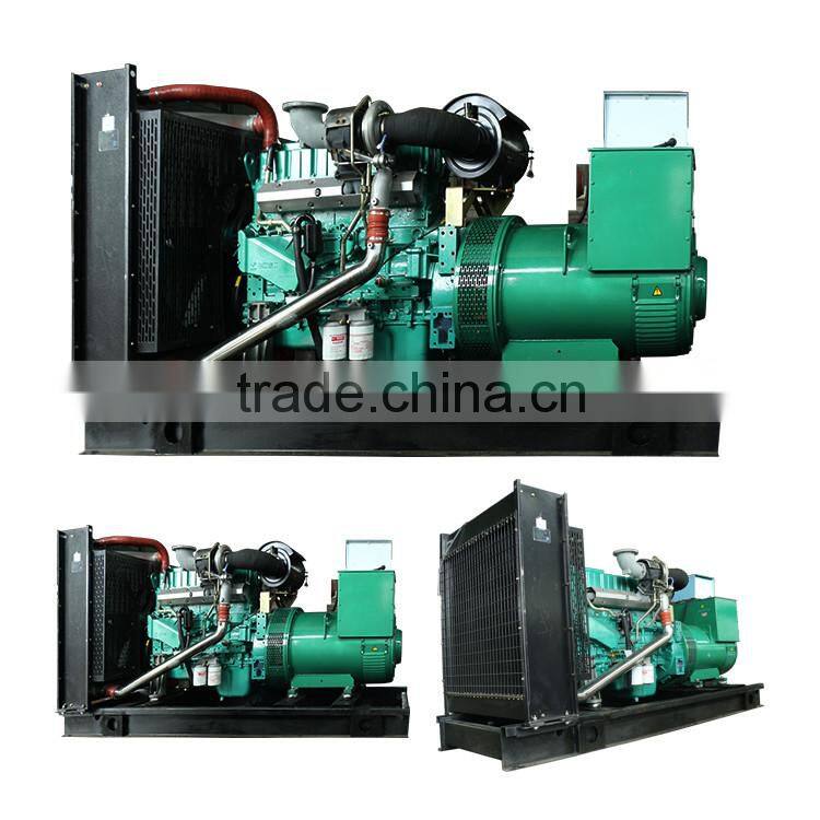 China Yuchai three phase brushless 400kw 500kva diesel genset with LCD protect system