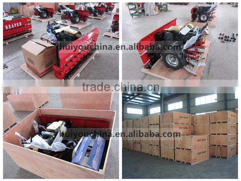 1.5m Rice harvester, farm equipment , bean harvest machine , Reaper , Gasoline & Diesel Power