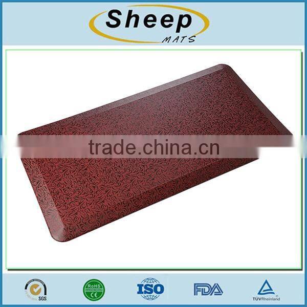 Anti-fatigue durable rectangular kitchen kids floor cushions