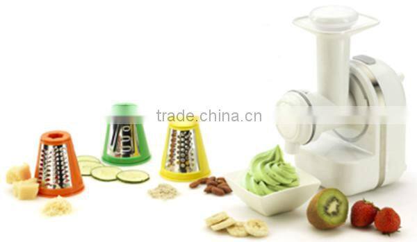 ETL GS 3 in 1 electric citrus juicer ice cream maker slicer