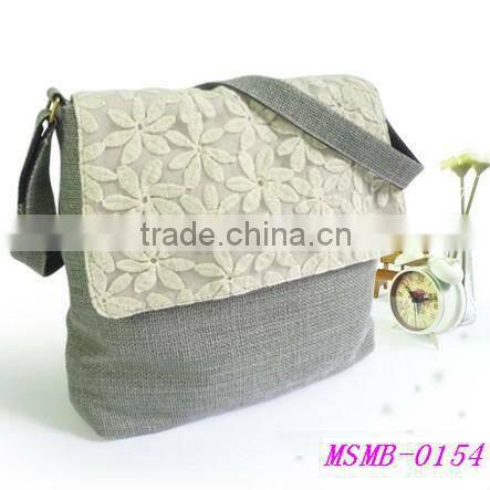 100% linen fabric promotion shopping bag