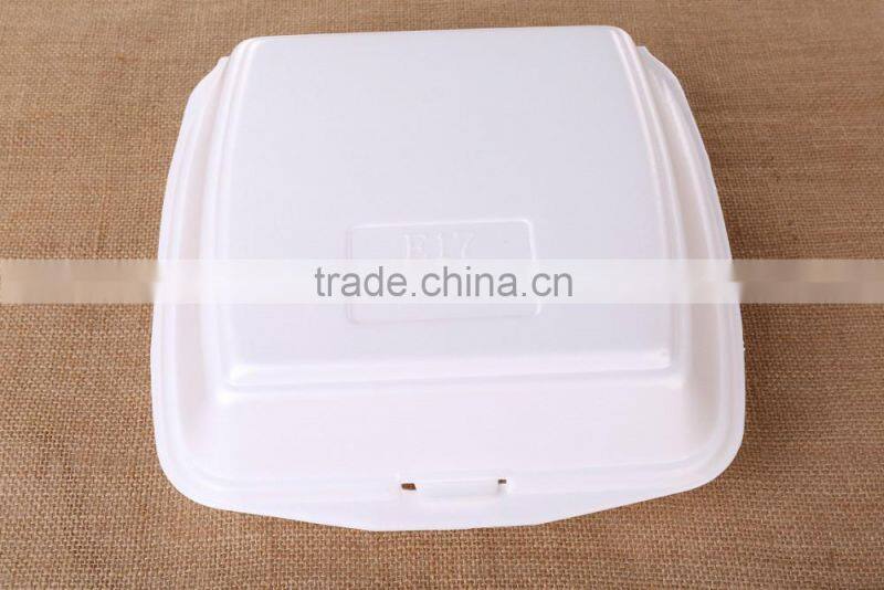 Disposable foam food container